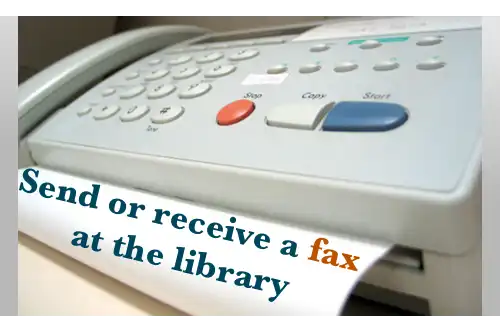 Girard Township Library - Faxing Service